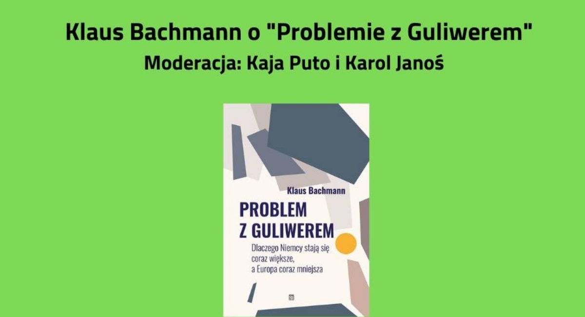 Prof. Klaus Bachmann o "Problemie z Guliwerem". Prowadzenie: Kaja Puto i Karol Janoś