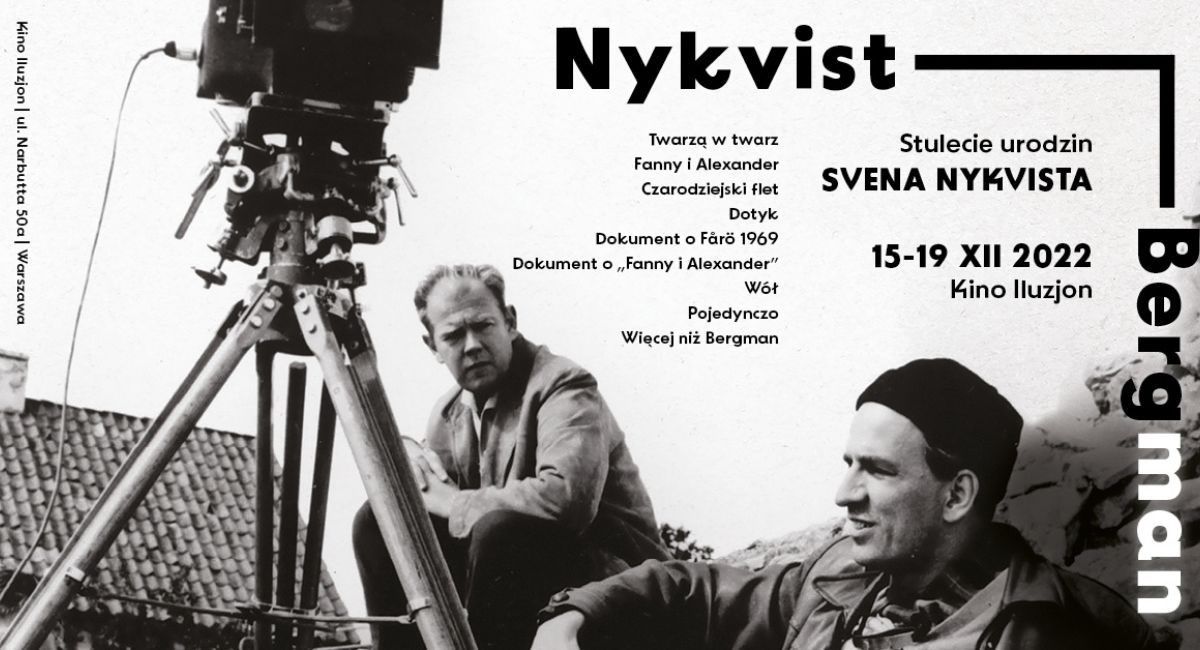 Nykvist – Bergman | W 100. rocznicę urodzin Svena Nykvista